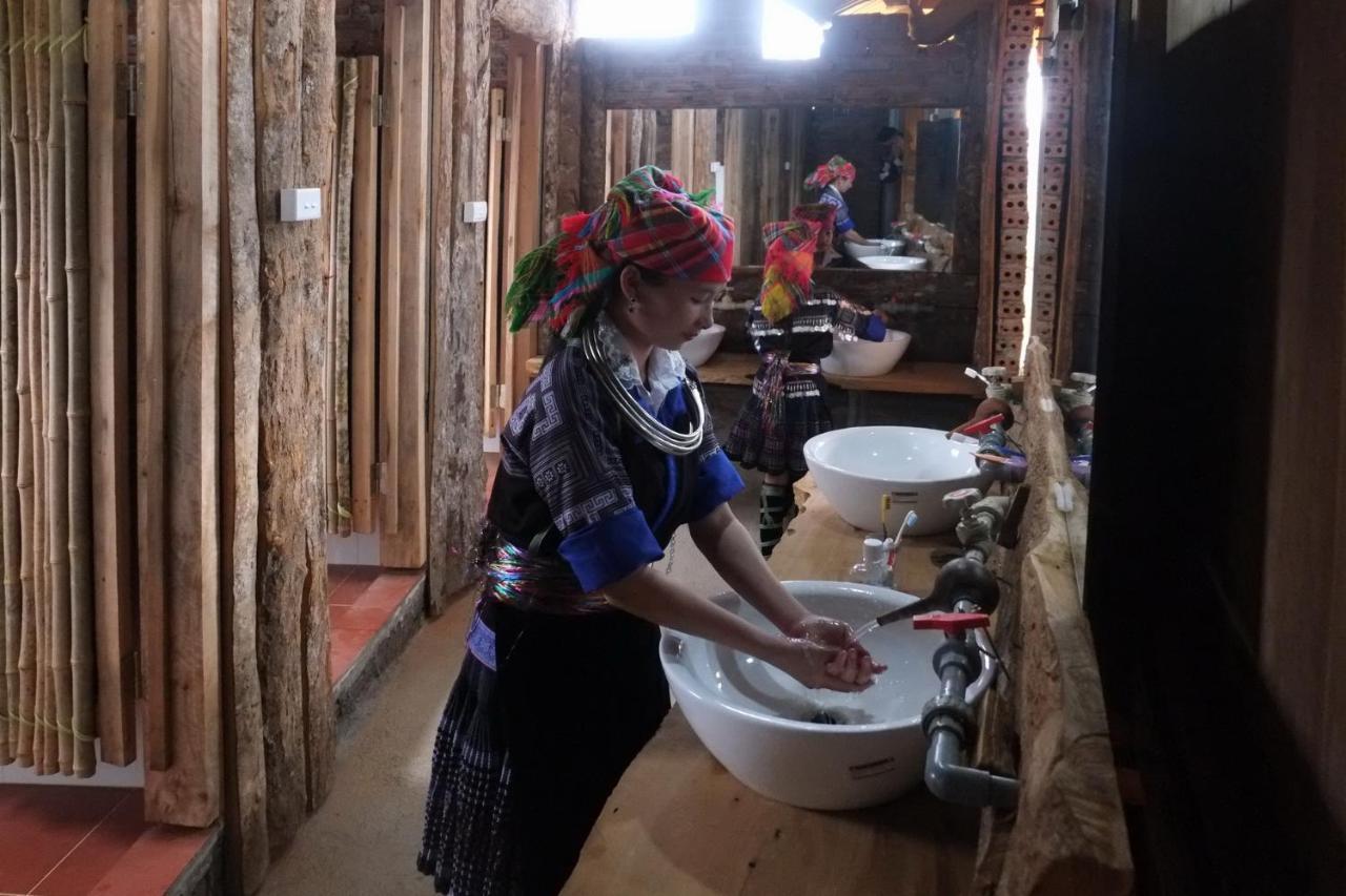 A Su Homestay Mu Cang Chai Exterior foto