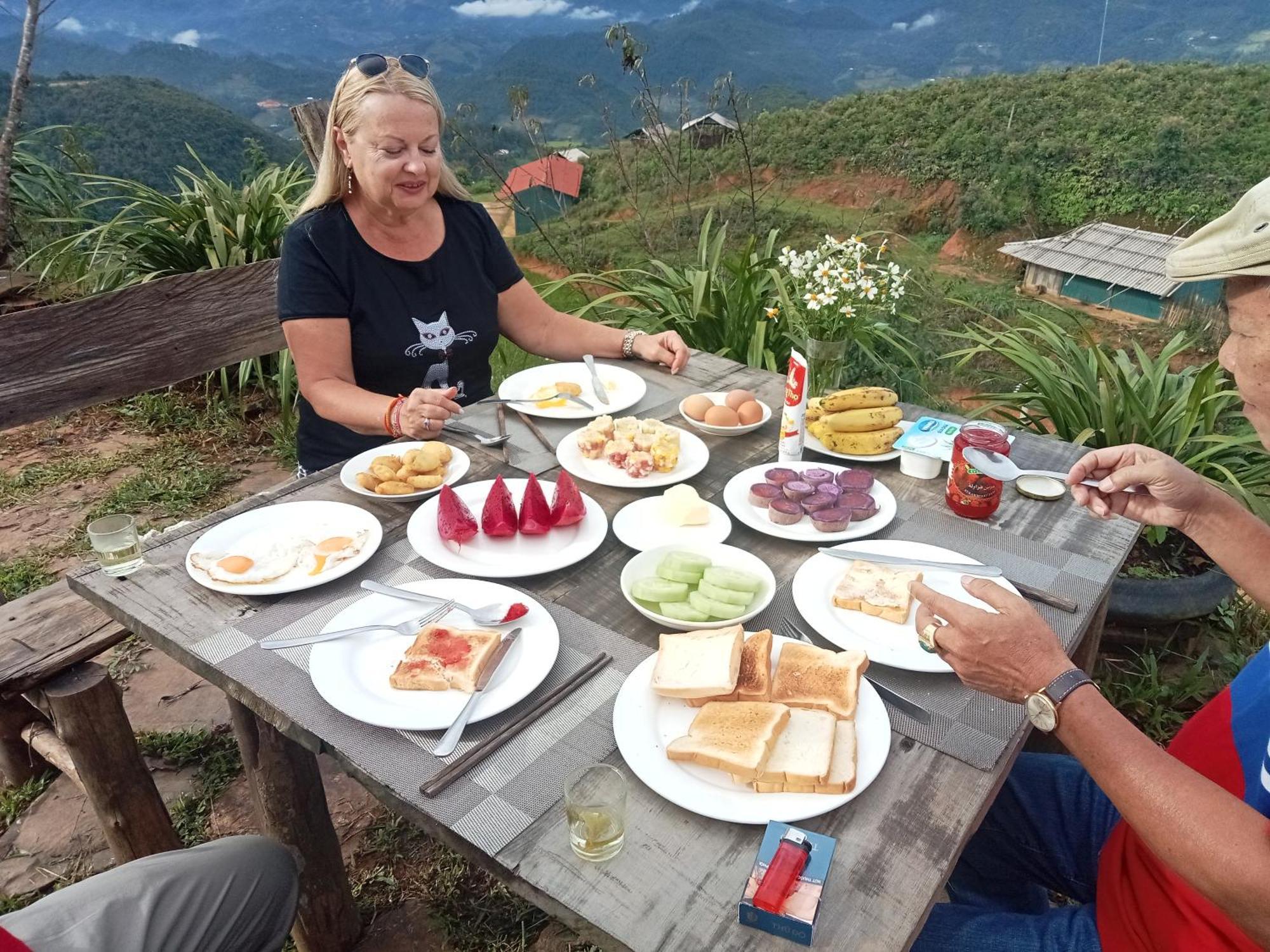 A Su Homestay Mu Cang Chai Exterior foto