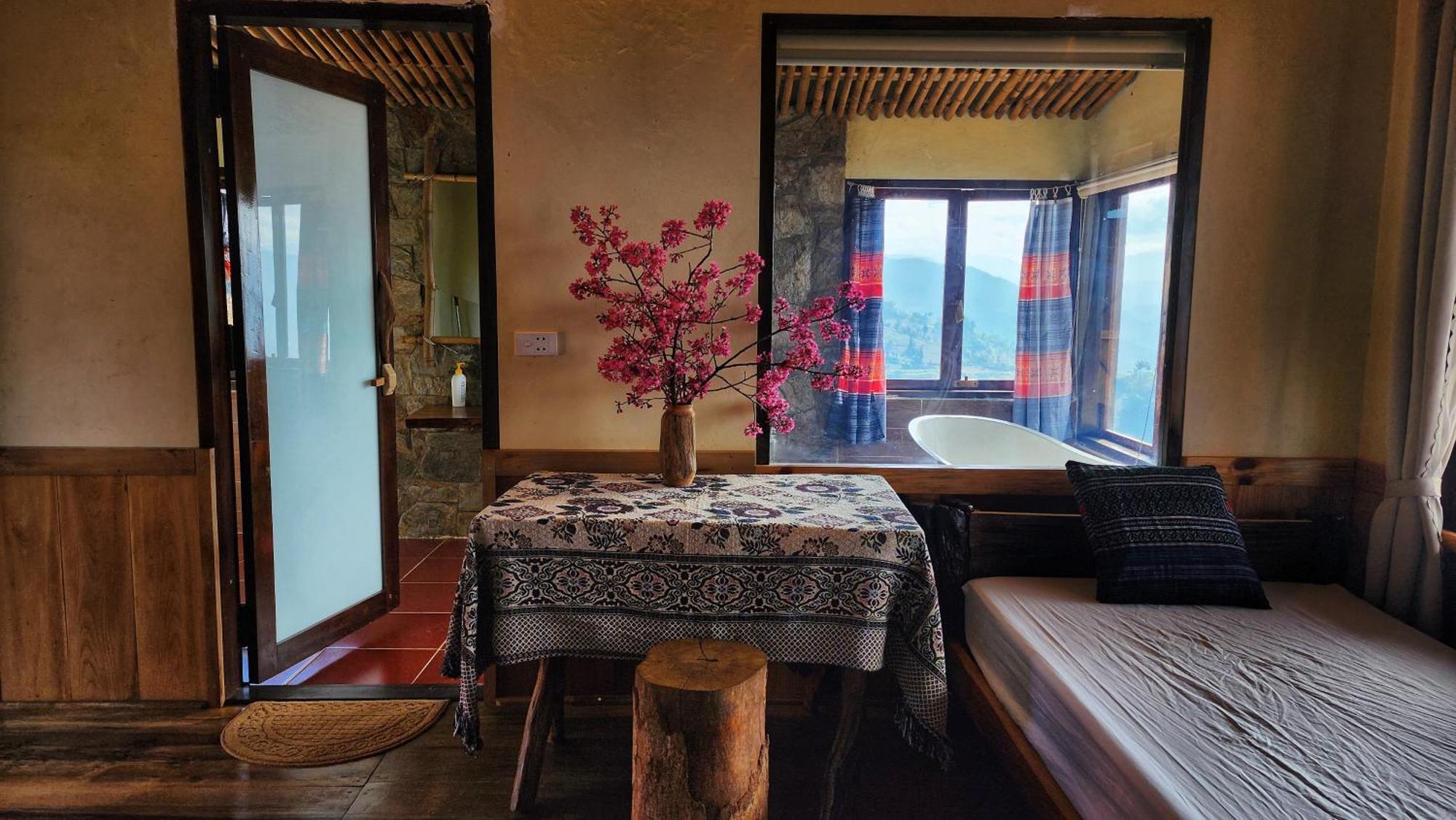 A Su Homestay Mu Cang Chai Exterior foto