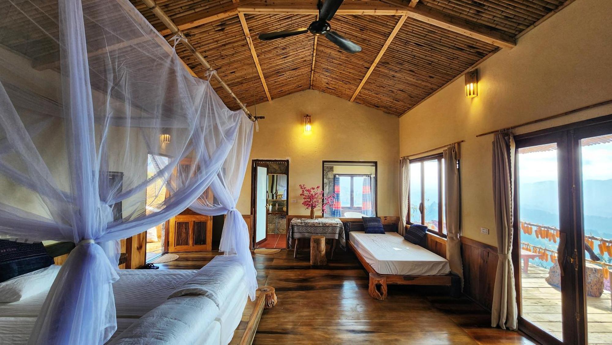 A Su Homestay Mu Cang Chai Exterior foto