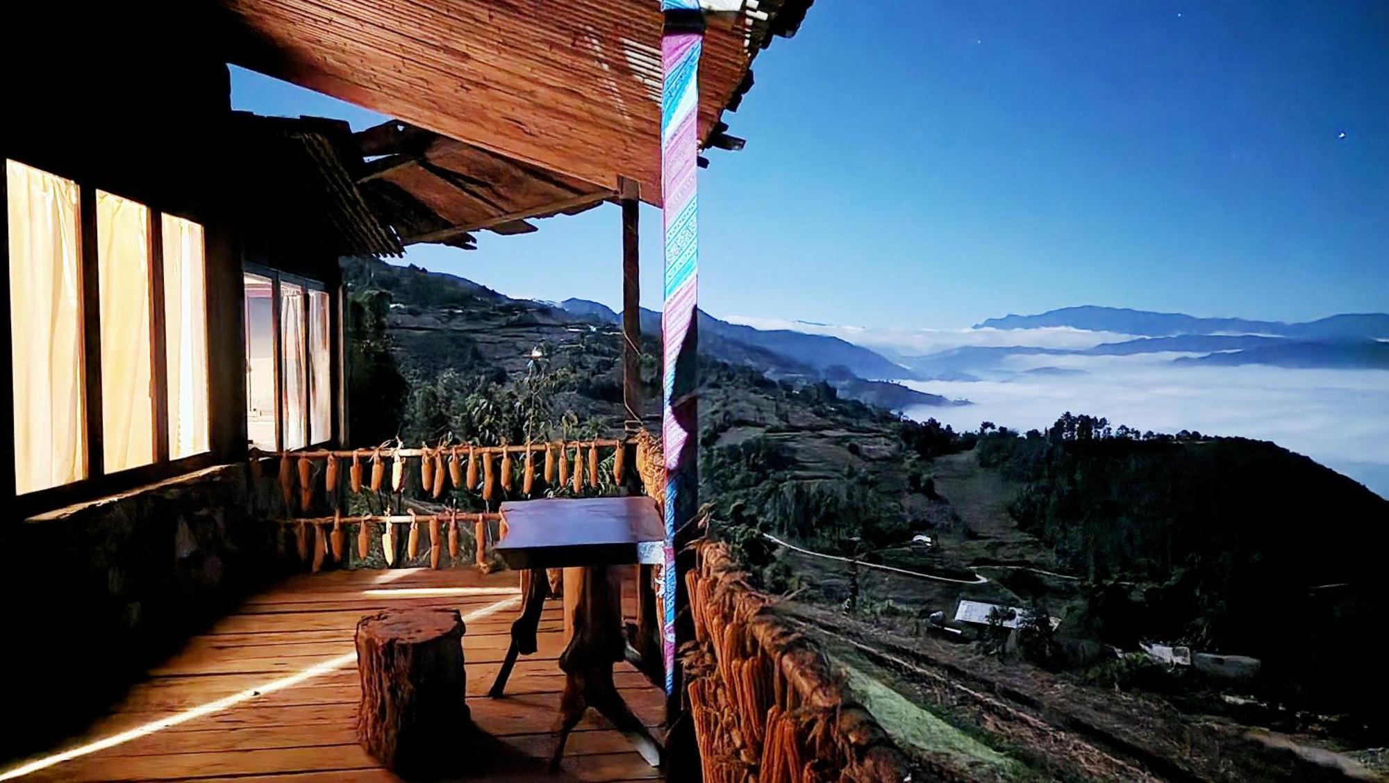 A Su Homestay Mu Cang Chai Exterior foto